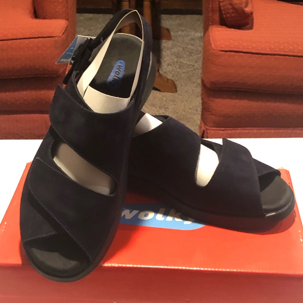 COPY - Wolky Navy Nubuck 41
